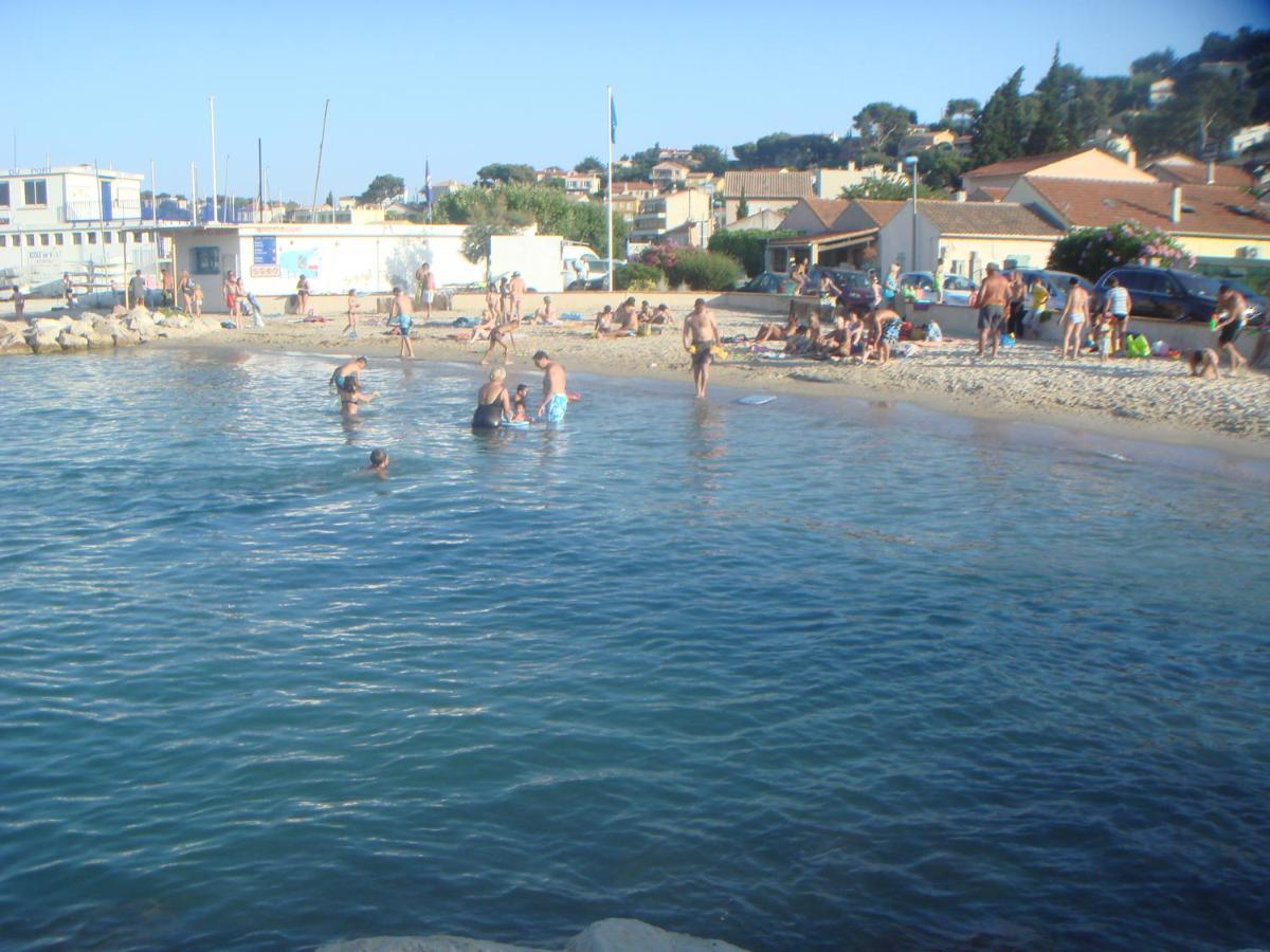 Petite Etoile De Mer - Studio Hyper Equipe A 150M D'Une Plage De Sable Fin Grande Terrasse Presqu'Ile De Charme Saint-Mandrier-sur-Mer Eksteriør billede