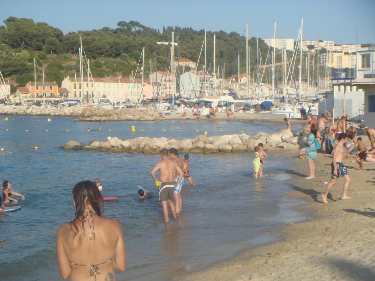 Petite Etoile De Mer - Studio Hyper Equipe A 150M D'Une Plage De Sable Fin Grande Terrasse Presqu'Ile De Charme Saint-Mandrier-sur-Mer Eksteriør billede